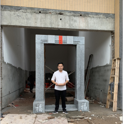 广东河源为客户相造房屋安门定向